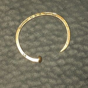 Giles and Brothers Railroad Spike Cuff Bracelet